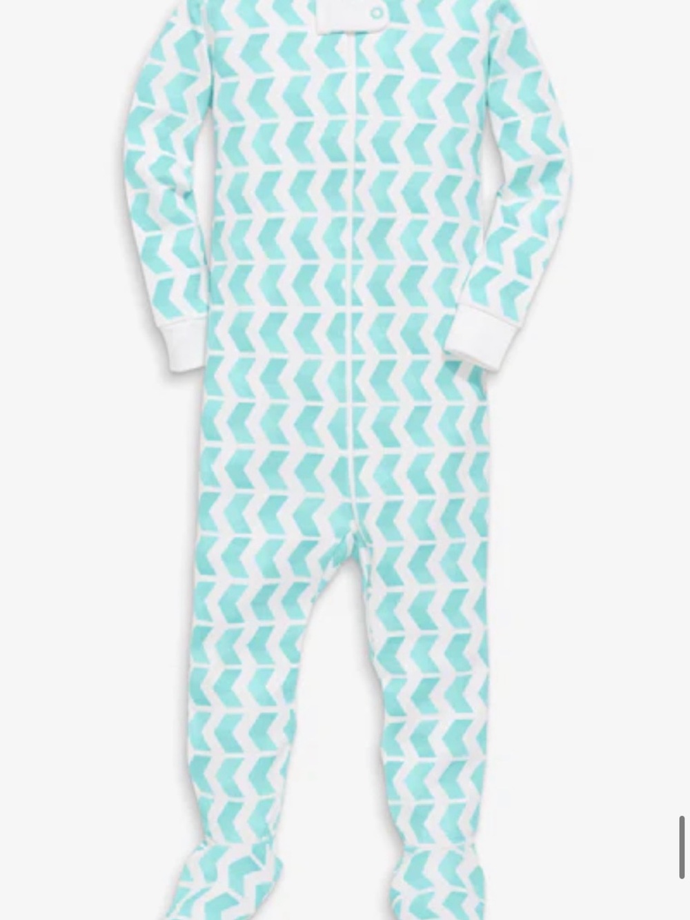 Primary 100% Organic Cotton Footed One-Piece Pajamas